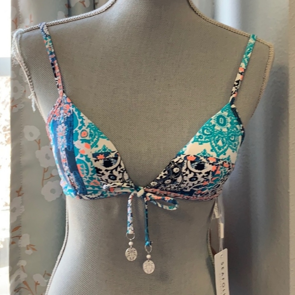 Seafolly | Silk Market | Bikini / Bathing Suit Top